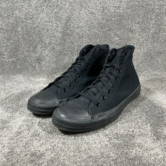 Converse Chuck Taylor All Star High Top M3310 Mens Sz 12 Black Skate Shoes Used main image 6